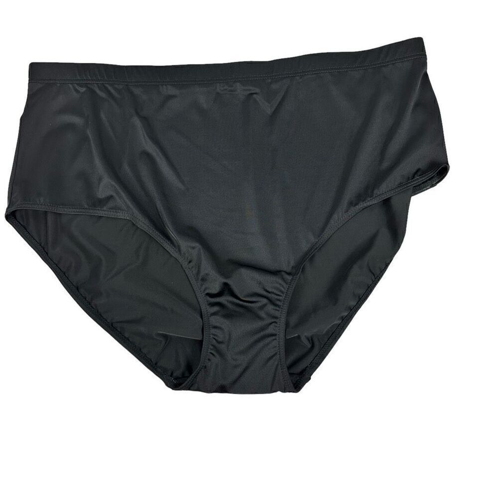 Swimsuits for All Black Swim Brief size 24